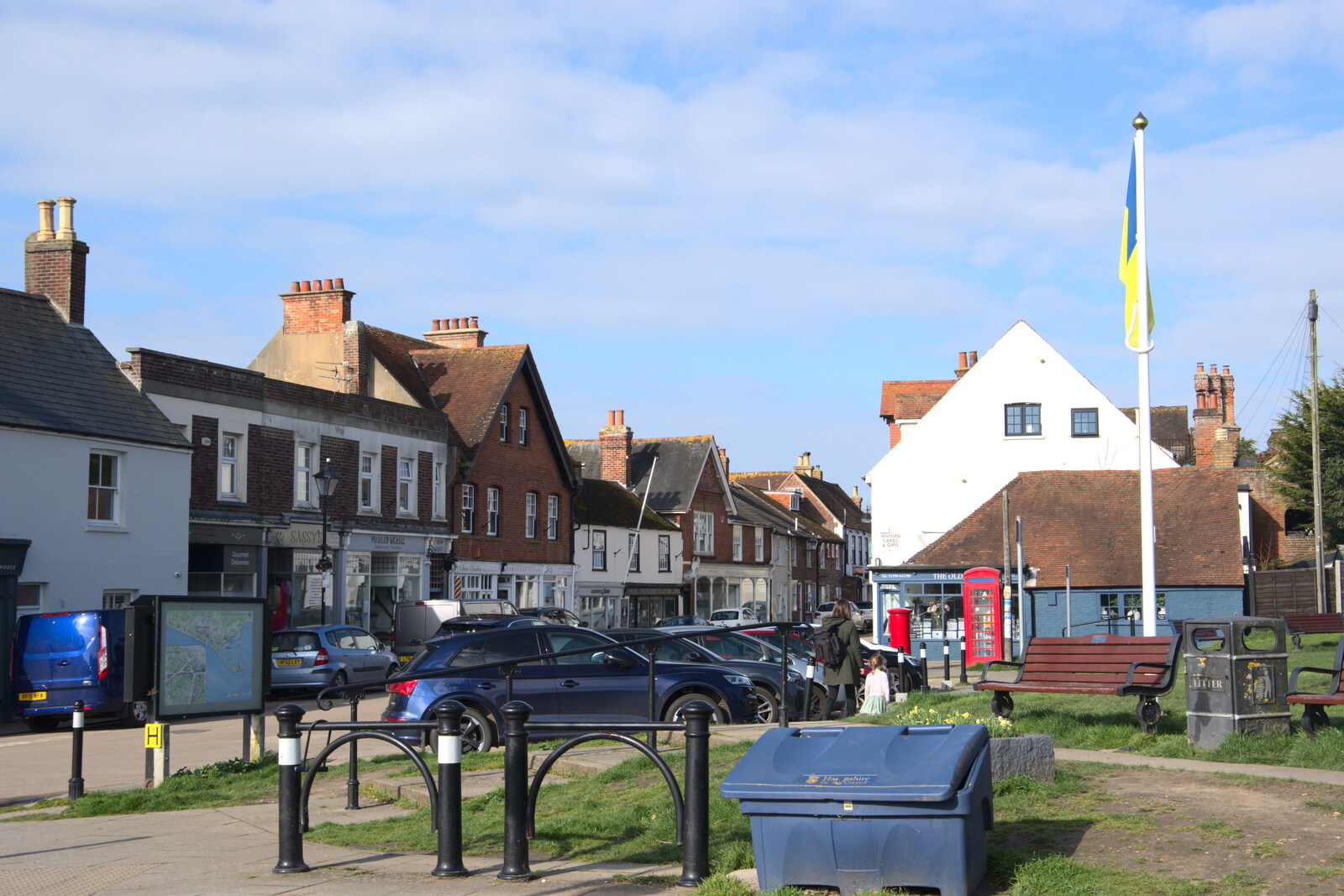 Milford on Sea from A Day in New Milton, Hampshire - 3rd April 2023