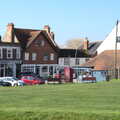 The village green at Milford on Sea, A Day in New Milton, Hampshire - 3rd April 2023