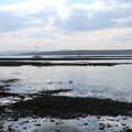 A view over the sea towards the Isle of Wight, A Day in New Milton, Hampshire - 3rd April 2023