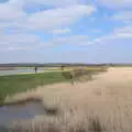 The salt marshes of Keyhaven, A Day in New Milton, Hampshire - 3rd April 2023