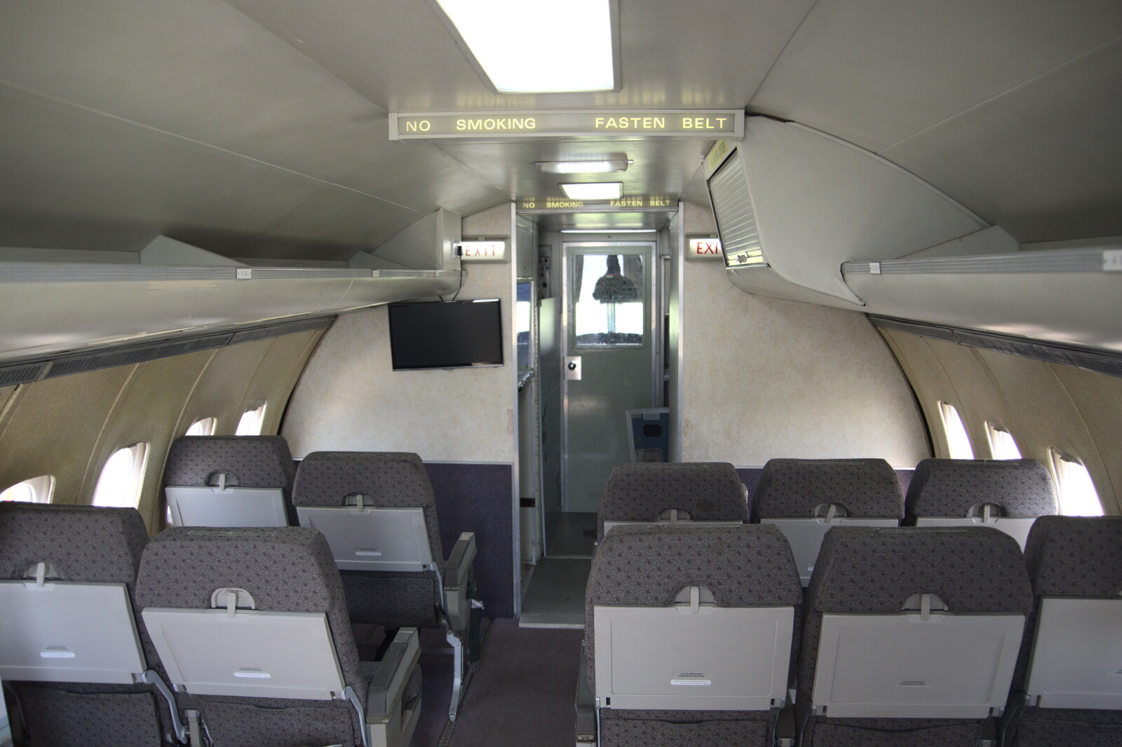 The cabin of another airliner from A Day in New Milton, Hampshire - 3rd April 2023