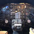 The cockpit of an actual Vulcan Bomber, XH537, A Day in New Milton, Hampshire - 3rd April 2023
