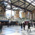 Liverpool Street's Broad Street exit, A Day in New Milton, Hampshire - 3rd April 2023