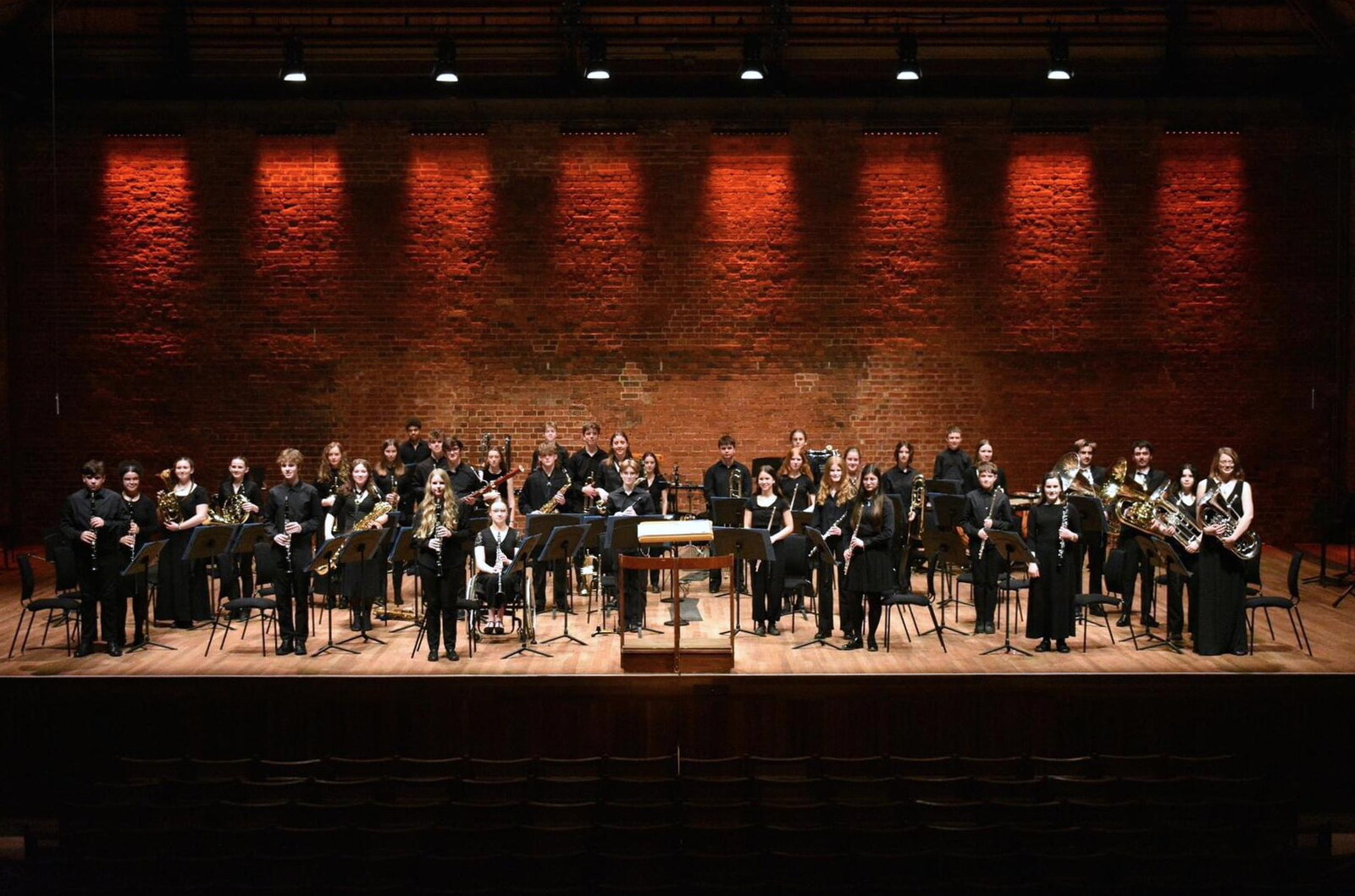 The SYWO are on stage at Snape Maltings from Fred and the Orchestra, Snape Maltings, Suffolk - 5th April