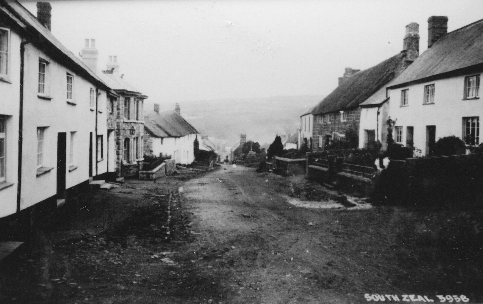 The cottage has photos of South Zeal in the 1800s from Easter in South Zeal and Moretonhampstead, Devon - 9th April