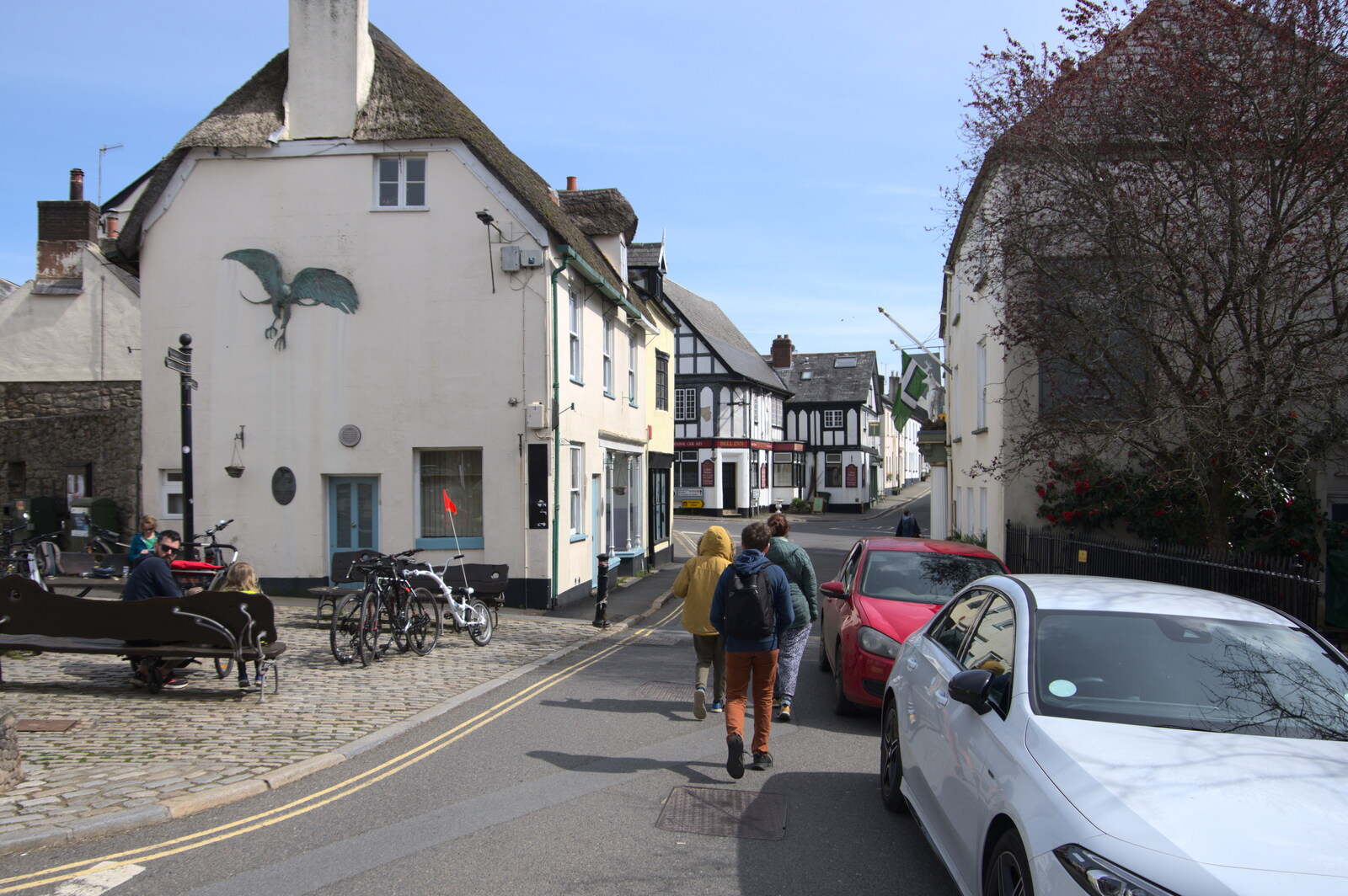We head off to explore Moretonhampstead from Easter in South Zeal and Moretonhampstead, Devon - 9th April