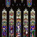The nave window of St. Andrew's, Moretonhampstead, Easter in South Zeal and Moretonhampstead, Devon - 9th April