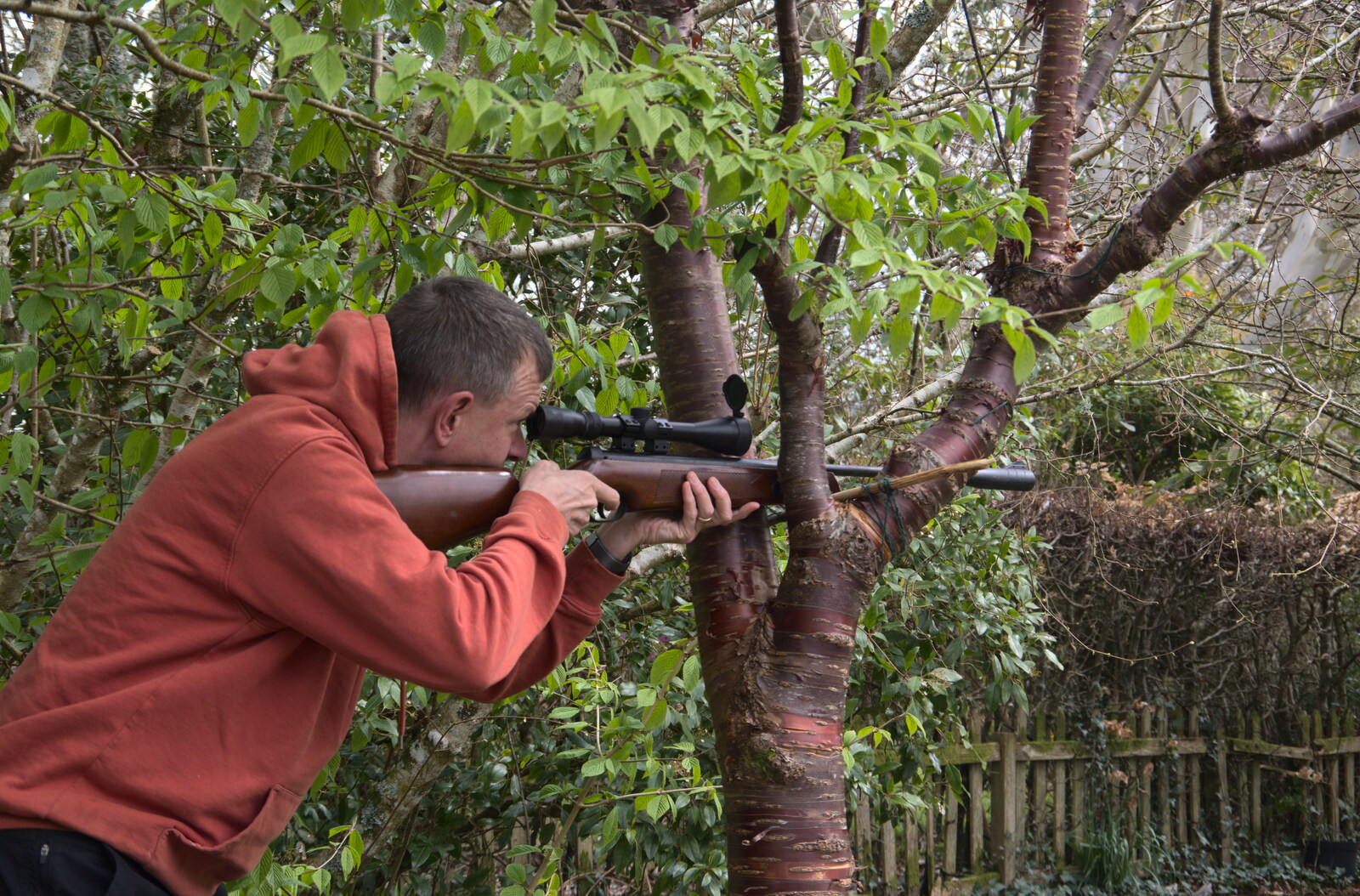 Nosher shoots a few targets from Easter in South Zeal and Moretonhampstead, Devon - 9th April