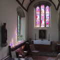 Stained glass in St. Mary's Throwleigh, Chilli Farms, Okehampton and the Oxenham Arms, South Zeal, Devon - 10th April 2023