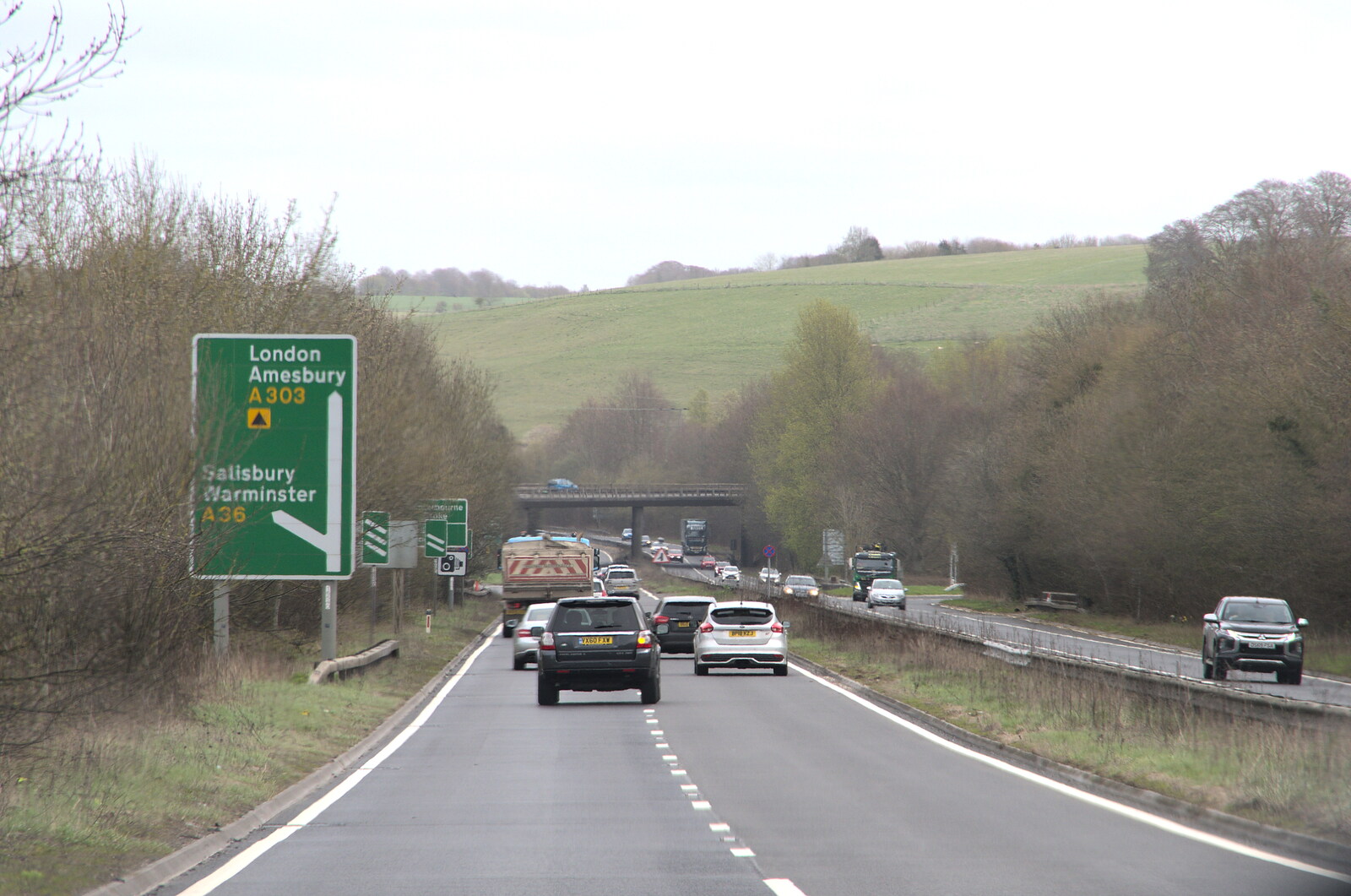 Fred's photo of the A303 from Chilli Farms, Okehampton and the Oxenham Arms, South Zeal, Devon - 10th April 2023