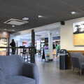 A view from a Costa at Fleet Services, Chilli Farms, Okehampton and the Oxenham Arms, South Zeal, Devon - 10th April 2023