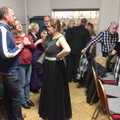 Isobel hangs around for post-performance drinks, Palgrave Players and Weybread Canoes, Harleston - 16th April 2023