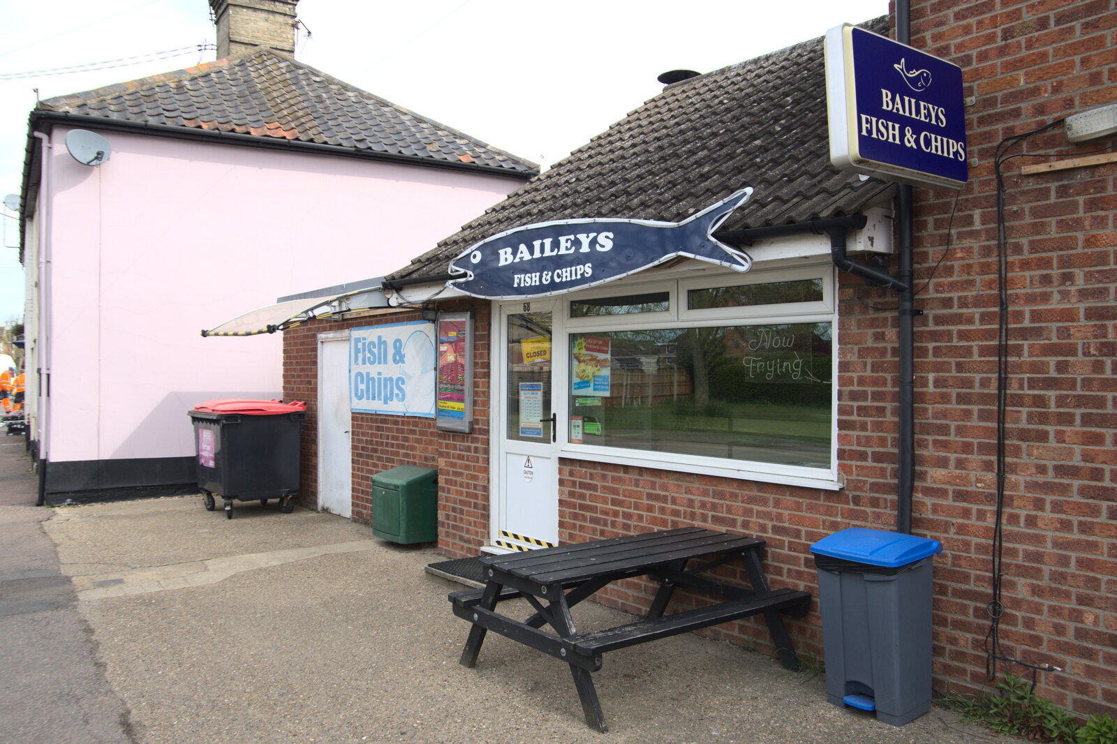 Bailey's Fish and Chips - once a regular haunt from The Lost Pubs of Diss, Norfolk - 26th April 2023