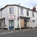 The derelict Christpher Hall and Diss Tandoori, The Lost Pubs of Diss, Norfolk - 26th April 2023