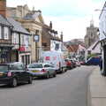 There's traffic chaos on St. Nicholas Street, The Lost Pubs of Diss, Norfolk - 26th April 2023