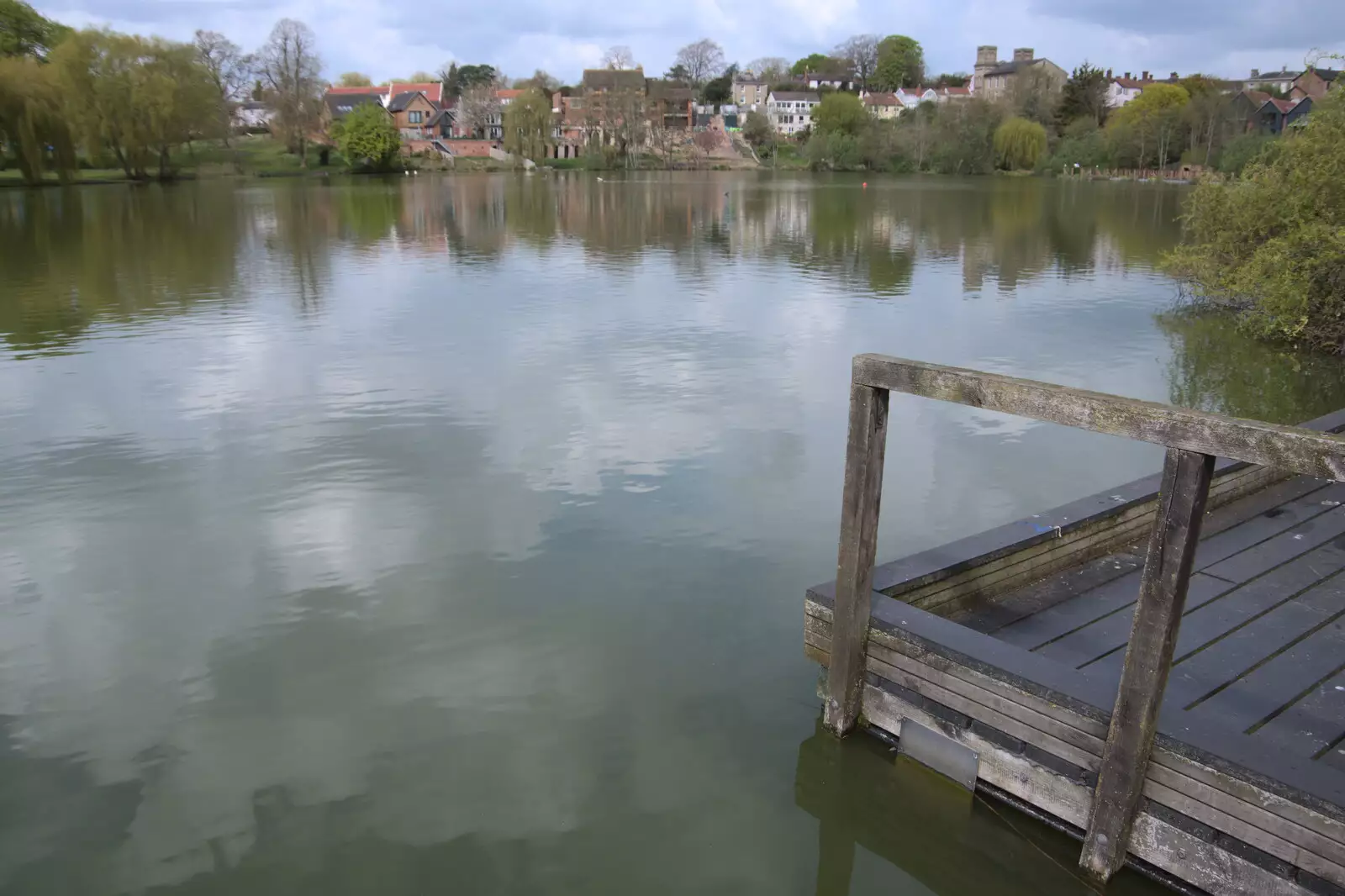 The Mere is pretty full at the moment, from The Lost Pubs of Diss, Norfolk - 26th April 2023