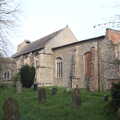 The structure of the church is a bit of a mash up, Pizza at the Village Hall, Brome, Suffolk - 30th April 2023
