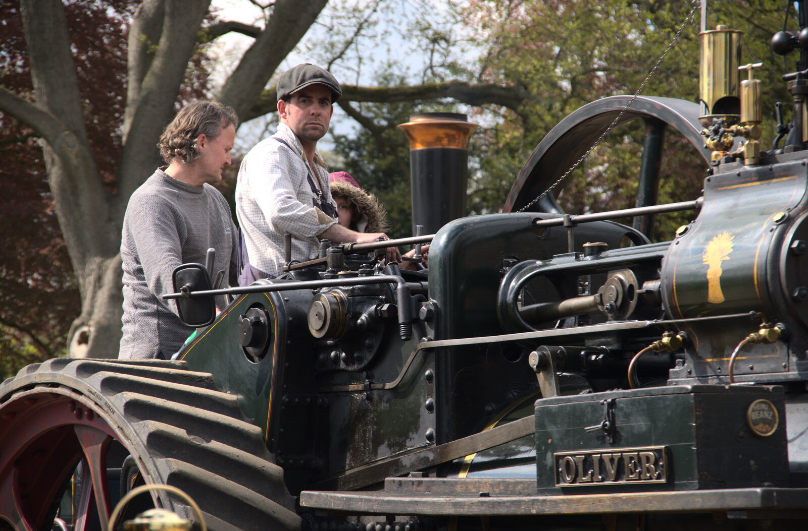 An engine called Oliver from The Heritage Steam Gala, Bressingham Steam Museum, Norfolk - 1st May 2023