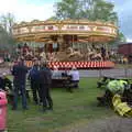 Hanging around near the carousel, The Heritage Steam Gala, Bressingham Steam Museum, Norfolk - 1st May 2023