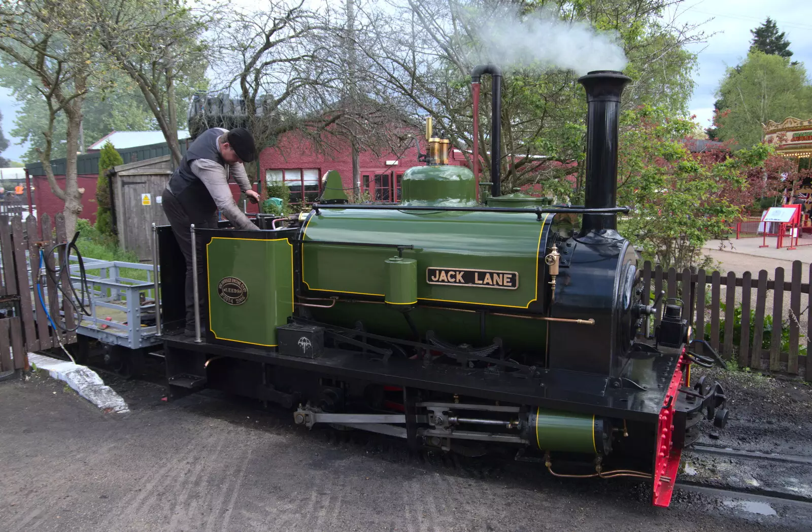 The Quarry Hunslet engine Jack Lane, from The Heritage Steam Gala, Bressingham Steam Museum, Norfolk - 1st May 2023