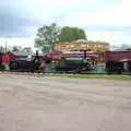 All four narrow-guage engines are lined up, The Heritage Steam Gala, Bressingham Steam Museum, Norfolk - 1st May 2023