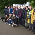 The entire camping group, A Coronation Camping Picnic, Kelling Heath, Norfolk - 6th May 2023