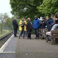 We wait for the next train, A Coronation Camping Picnic, Kelling Heath, Norfolk - 6th May 2023