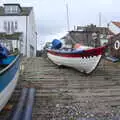 Another fishing boat on the shore, A Coronation Camping Picnic, Kelling Heath, Norfolk - 6th May 2023