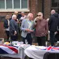 The mayor chats to someone, A Coronation Camping Picnic, Kelling Heath, Norfolk - 6th May 2023