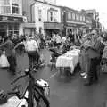 The scene on High Street, A Coronation Camping Picnic, Kelling Heath, Norfolk - 6th May 2023