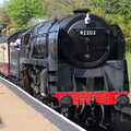 92203 Class 9f Black Prince, A Coronation Camping Picnic, Kelling Heath, Norfolk - 6th May 2023