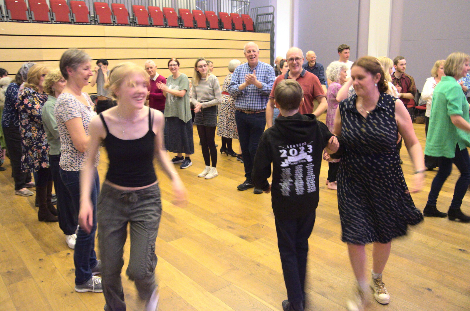Harry's actually dancing from DesignerMakers' Fund-Raising Ceilidh, The Cornhall, Diss - 13th May 2023
