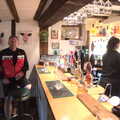 Gaz at the bar of the Half Moon, The BSCC at Rushall, South Lopham and Redgrave - 25th May 2023
