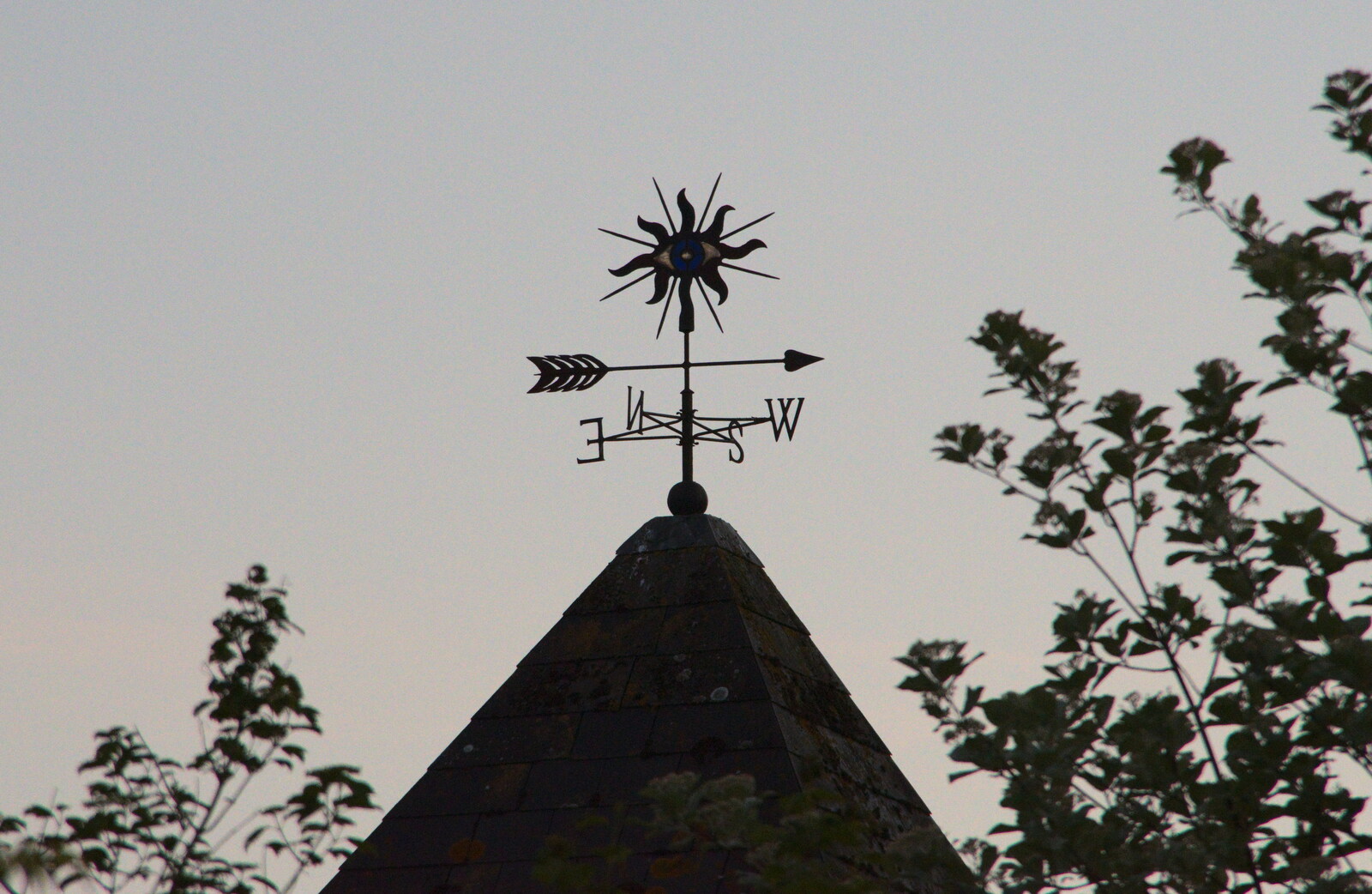 There's a cool weather-vane on the library from Ricochet at the Queen's Head, Eye, Suffolk - 26th May 2023