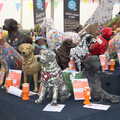 A load of multi-coloured dog statues, The Suffolk Youth Wind Orchestra at the Suffolk Show, Trinity Park - 1st June 2023