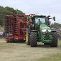 A pea harvester trundles around, The Suffolk Youth Wind Orchestra at the Suffolk Show, Trinity Park - 1st June 2023