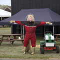 There's a YFC scarecrow of Chazzy W, The Suffolk Youth Wind Orchestra at the Suffolk Show, Trinity Park - 1st June 2023
