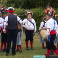 A Morris group assembles , The Suffolk Youth Wind Orchestra at the Suffolk Show, Trinity Park - 1st June 2023