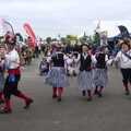 Morris dancing on Flower Show Avenue, The Suffolk Youth Wind Orchestra at the Suffolk Show, Trinity Park - 1st June 2023