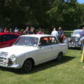 Isobel scopes out a Mark 1 Cortina, Oaksmere Classic Cars, Brome, Suffolk - 4th June 2023