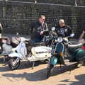 Biker boys with mopeds, Forest Park Camping and a Walk to Cromer, Northrepps, Norfolk - 10th June 2023