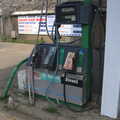 A petrol pump has 4-star LRP petrol on it, Forest Park Camping and a Walk to Cromer, Northrepps, Norfolk - 10th June 2023