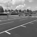 An empty car park at Anglia Retail park, Orford Castle and Ipswich Injections, Suffolk  - 18th June 2023