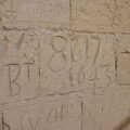 More old graffiti, this time from 1643, Orford Castle and Ipswich Injections, Suffolk  - 18th June 2023