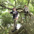 The boys visit a favourite Climbey Tree, Orford Castle and Ipswich Injections, Suffolk  - 18th June 2023