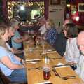 Nosher's table, The GSB and Ron's Retirement, and Dog Sitting in Braisworth, Suffolk - 1st July 2023