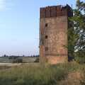 The derelict water tower at New Waters farm, BSCC Rides and the Village Fete, Brome, Suffolk - 8th July 2023