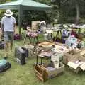 There's a stall of randomness, BSCC Rides and the Village Fete, Brome, Suffolk - 8th July 2023