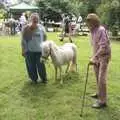 A tiny pony does the rounds, BSCC Rides and the Village Fete, Brome, Suffolk - 8th July 2023