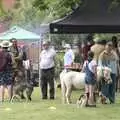 The vicar hangs around, BSCC Rides and the Village Fete, Brome, Suffolk - 8th July 2023